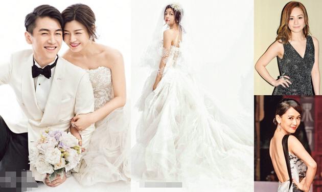 陳曉與陳妍希今天舉行婚禮，展開人生新一頁。
