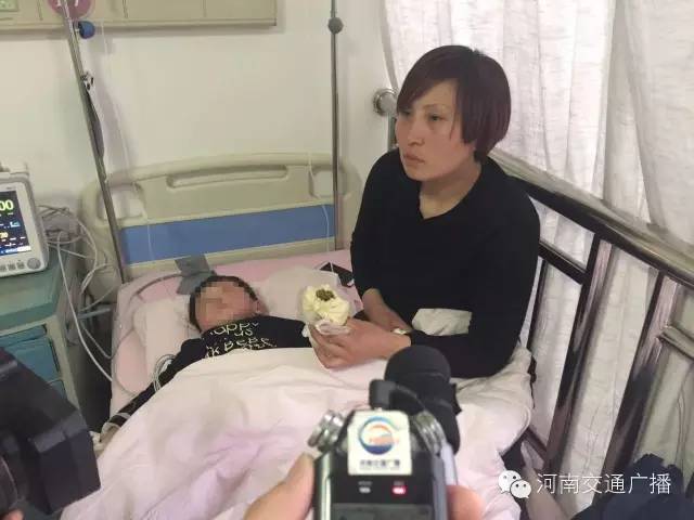 小浩天的母親通過河南交通廣播向所有幫助他們的人表達(dá)了感謝！