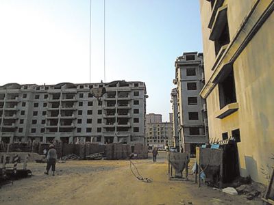 　適園雅居小區(qū)，已建起13棟住宅樓。