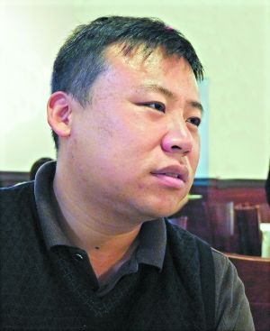 來自廣東的留學(xué)生馬博打算回國就業(yè)。（陳安 攝）