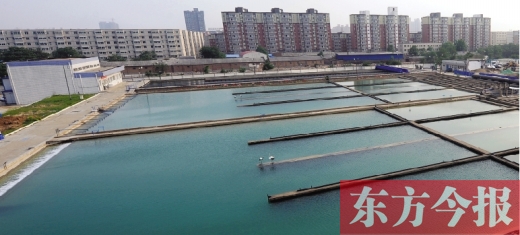 11月8日，鄭州柿園水廠，階梯水價近日成為熱議的話題
