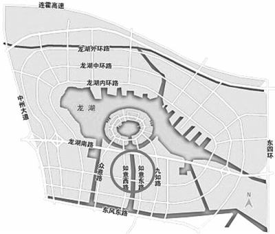 鄭州龍湖區(qū)域6塊商業(yè)用地拍賣遇冷，全部以起始價(jià)成交最貴的一塊不過888.09萬/畝，僅為8月龍湖“地