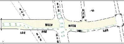 東西恢復(fù)雙向6車道，限高3.2米，限速30千米每小時(shí)