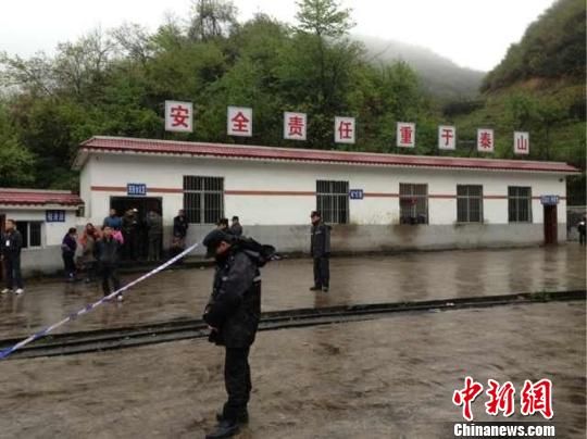圖為事故救援現場。 禎東 攝