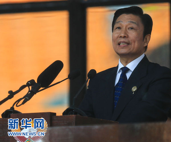 12月10日，國家副主席李源潮在南非約翰內斯堡出席南非政府為前總統(tǒng)曼德拉舉行大型官方追悼活動并致辭。