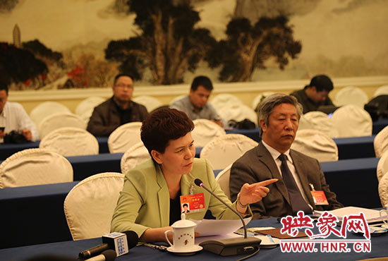 河南康利達(dá)集團(tuán)董事長(zhǎng)薛景霞呼吁，國(guó)家可以在鄭州設(shè)立金融改革綜合示范區(qū)，活躍民間資本。