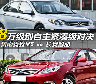 8萬元級自主對決！菱致V5對比長安逸動