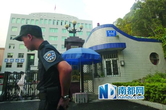 　中標的美發(fā)公司注冊地點就在羅湖公安分局巡警大隊里面。