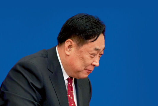 張力軍從環(huán)保部副部長任上退休兩年多后，被中紀(jì)委宣布接受組織調(diào)查。資料圖