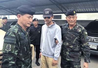 9月1日，泰國警方在泰國與柬埔寨邊境抓獲曼谷爆炸案主要嫌疑犯。圖/CFP