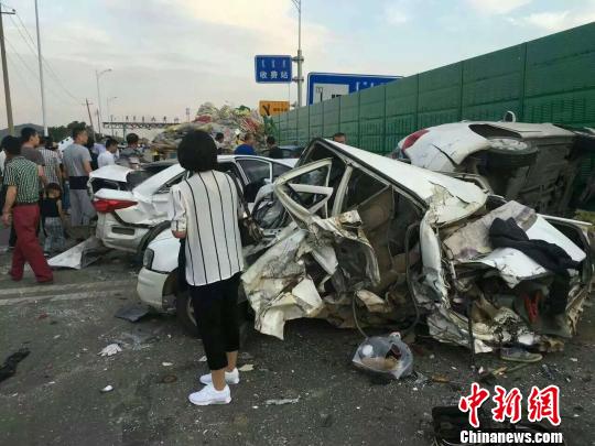 圖為事發(fā)現(xiàn)場(chǎng)。