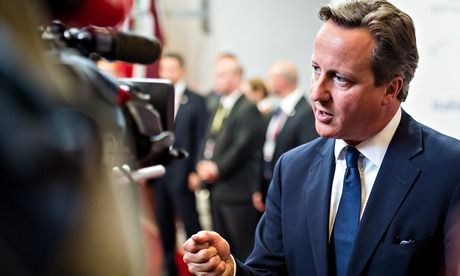 　資料圖：英國(guó)首相卡梅倫。