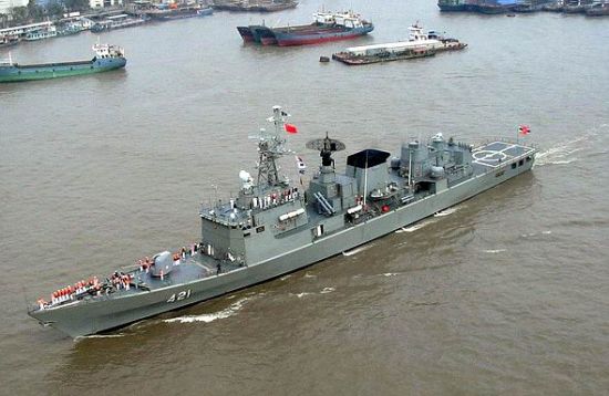 資料圖：中國為泰國建造的納萊頌恩級護(hù)衛(wèi)艦。