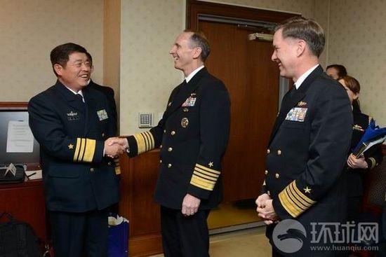 解放軍海軍副司令訪美談及環(huán)太軍演。